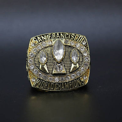 Anel de campeão SuperBowl XXIII - San Francisco 49ers - GOAT STORE