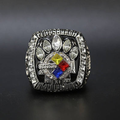 Anel de campeão SuperBowl XL - Pittsburgh Steelers - GOAT STORE