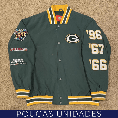 Jaqueta Vintage Anos 90'  Green Bay Packers - GOAT STORE