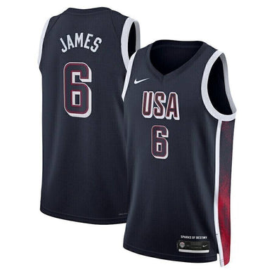 Jersey USA team Olimpíadas Paris 2024 azul - Dream Team - GOAT STORE