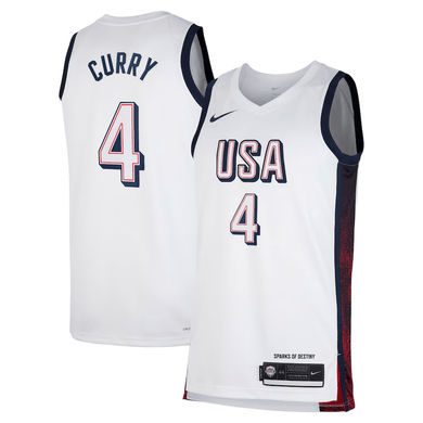 Jersey USA team Olimpíadas Paris 2024 branca - Dream Team - GOAT STORE
