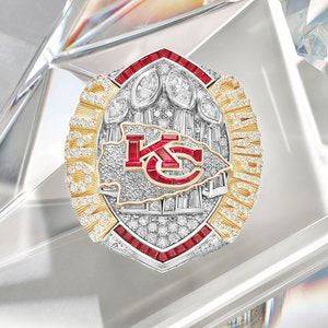 Anel de campeão SuperBowl LVIII - Kansas City Chiefs - GOAT STORE