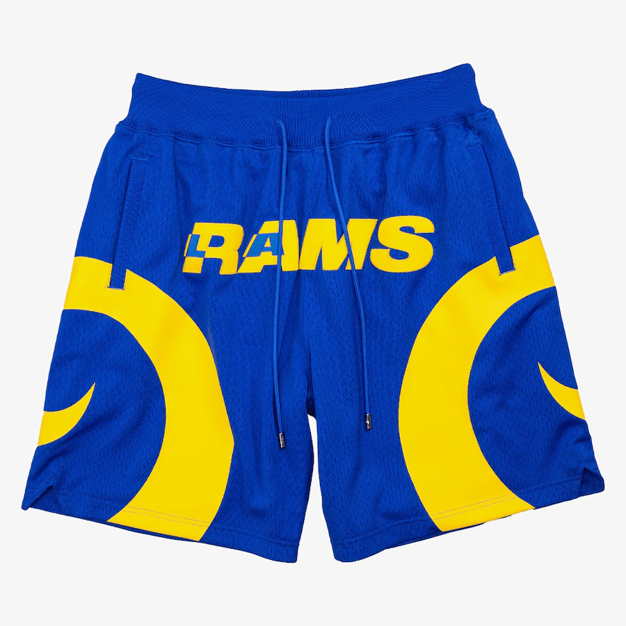 Short Just Don Los Angeles Rams Retrô - GOAT STORE