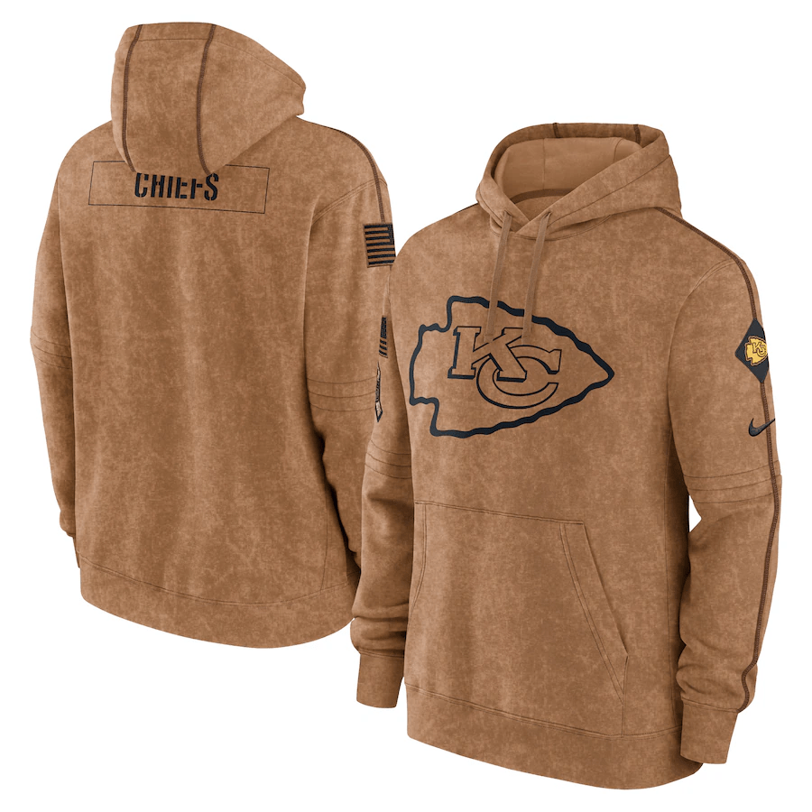 Moletom Kansas City Chiefs Salute To Service - GOAT STORE