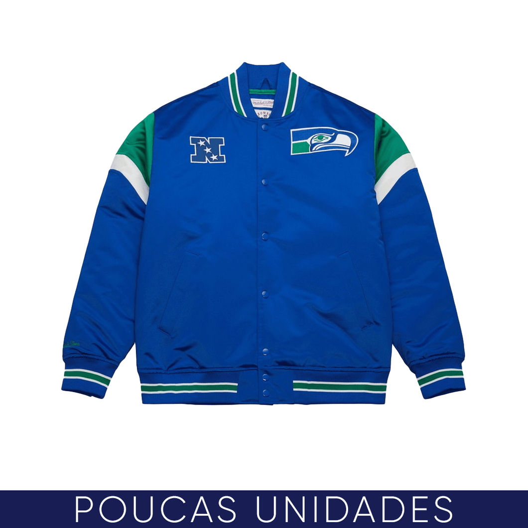 Jaqueta Vintage Anos 90' Seattle SeaHawks - GOAT STORE
